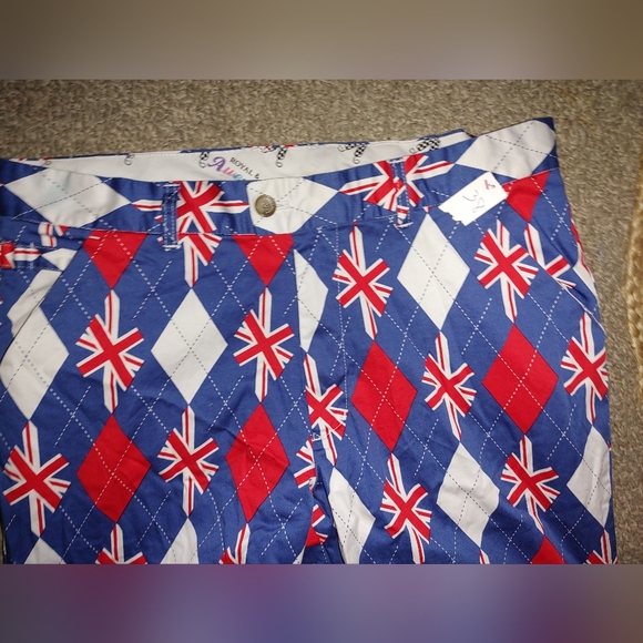 Royal Awesome Trew Brit Golf Pants Sz.38x32 - Picture 4 of 8